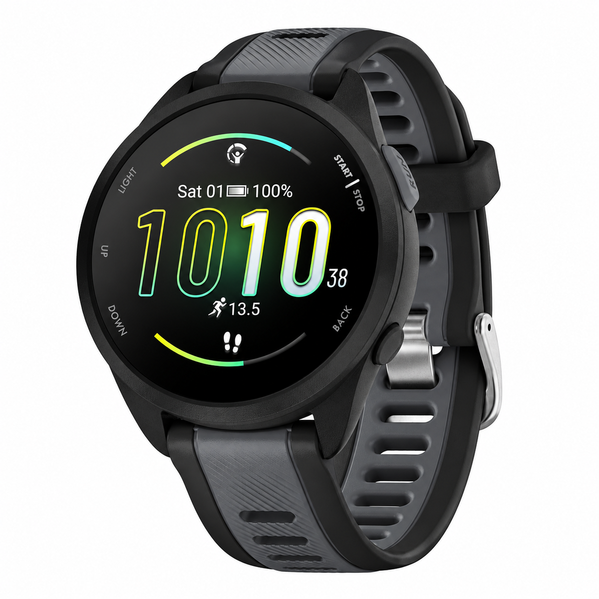 Sportovní hodinky Forerunner 165. Sportovní hodinky Forerunner 165 určené pro běh.