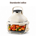 F5 – horkovzdušná fritéza s borosilikátovou skleněnou nádobou, 4L, 1600 W
