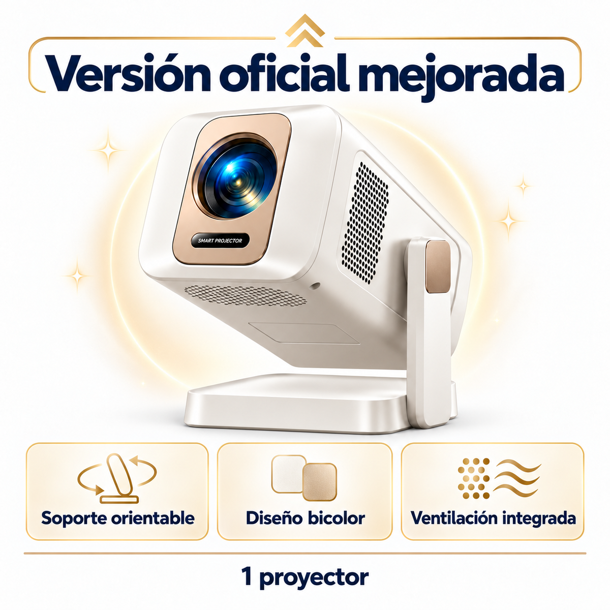 Domácí projektor. Projektor pro promítání obrazu v domácnosti.